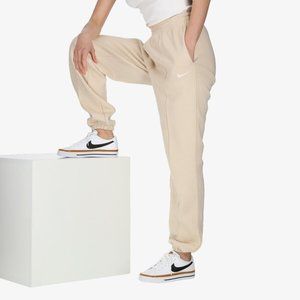 Nike Sportswear Essentials Cream Fleece Sweatpants BV4089-126 Women's Szs L-XXL